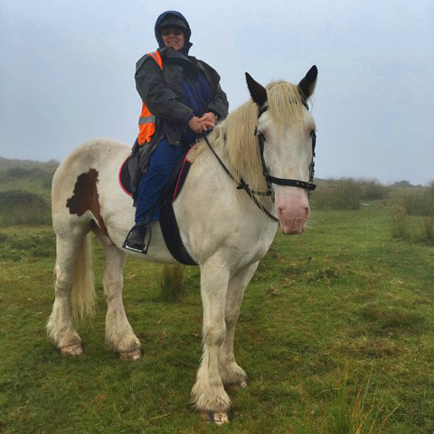 Diane and Bob on Mount Brandon